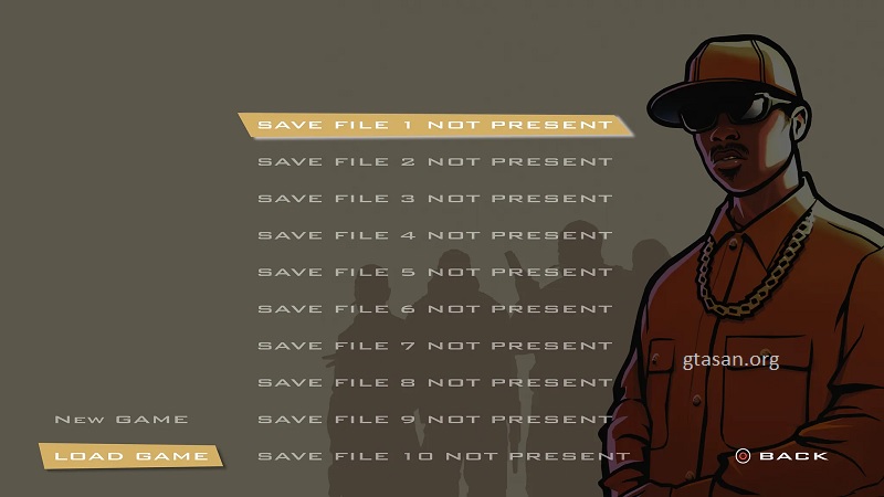 You can now start your adventure in GTA San Andreas