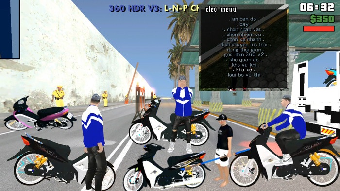 Lợi ích khi sử dụng Cleo menu chơi GTA San trên điện thoại Android