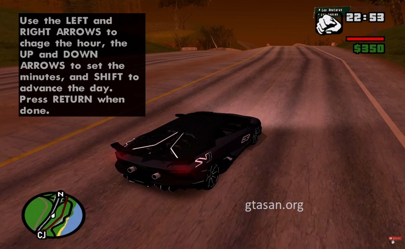 Bản mod giúp thay đổi tiếng pô xe GTA San