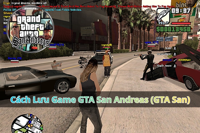 Cách Lưu Game GTA San Andreas (GTA San) Chi Tiết tại GTA San - gtasan.org