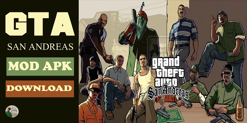 GTA San Andreas Mod APK Unlimited Everything