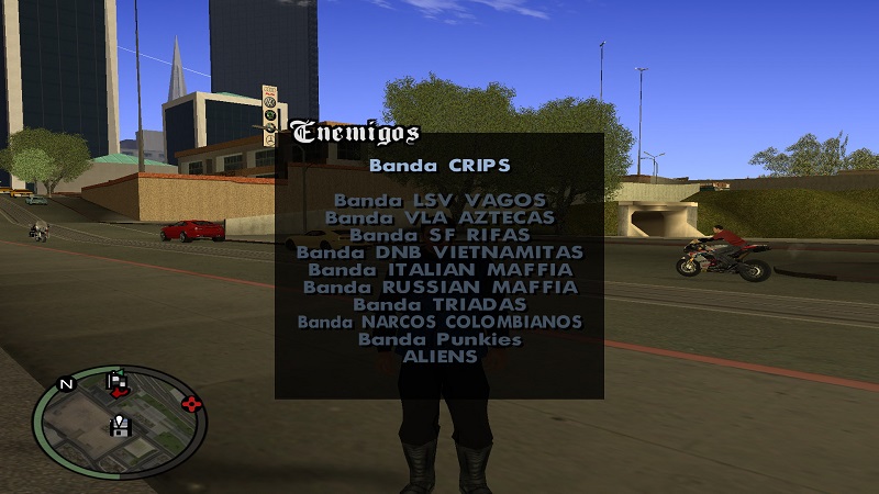 GTA San Andreas CLEO Mod APK interface showing Unlimited Money and Cheat Menu on Android