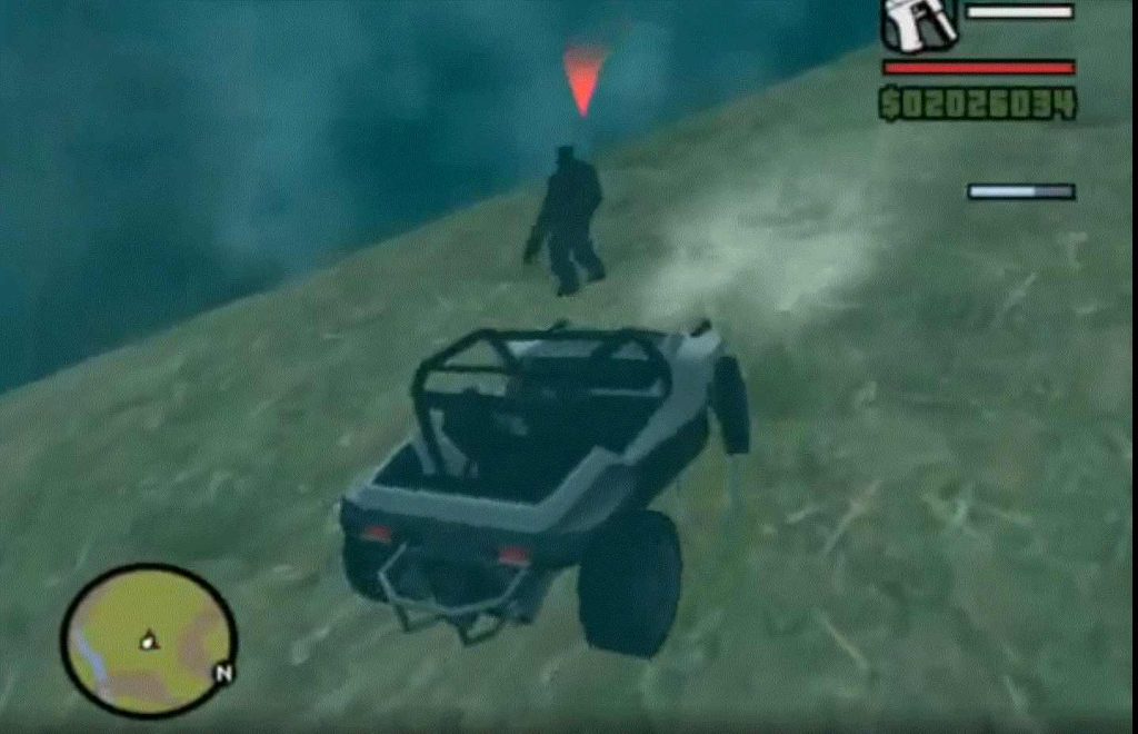 Ảnh Người Chơi Đụng Độ Bigfoot Gta San Andreas