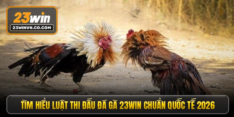 Tìm hiểu luật thi đấu đá gà 23win chuẩn quốc tế 2026