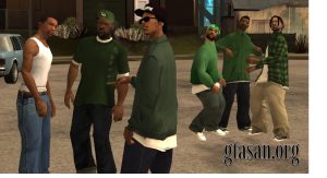 Băng Nhóm Grove Street Families Trong Gtasan