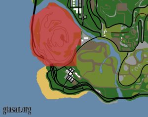 Bức Tranh Mount Chiliad Gtasan