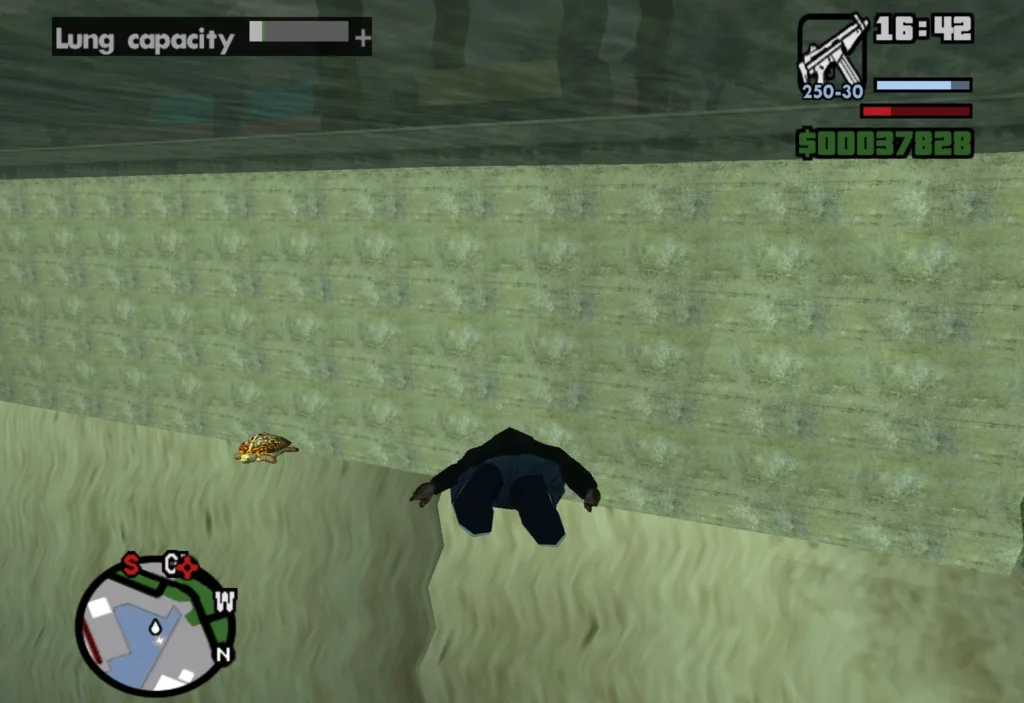 Lung Capacity (Khả năng nín thở trong gtasan)