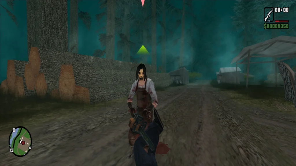 Leatherface có thật trong GTA San Andreas không?